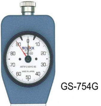 日本TECLOCK得樂GS-754G軟橡膠硬度計(jì)