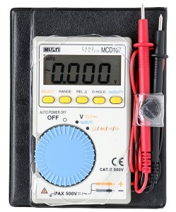 multi鉗型表MCD-107 袖珍萬用表4000個計數(shù)，具有測頻功能