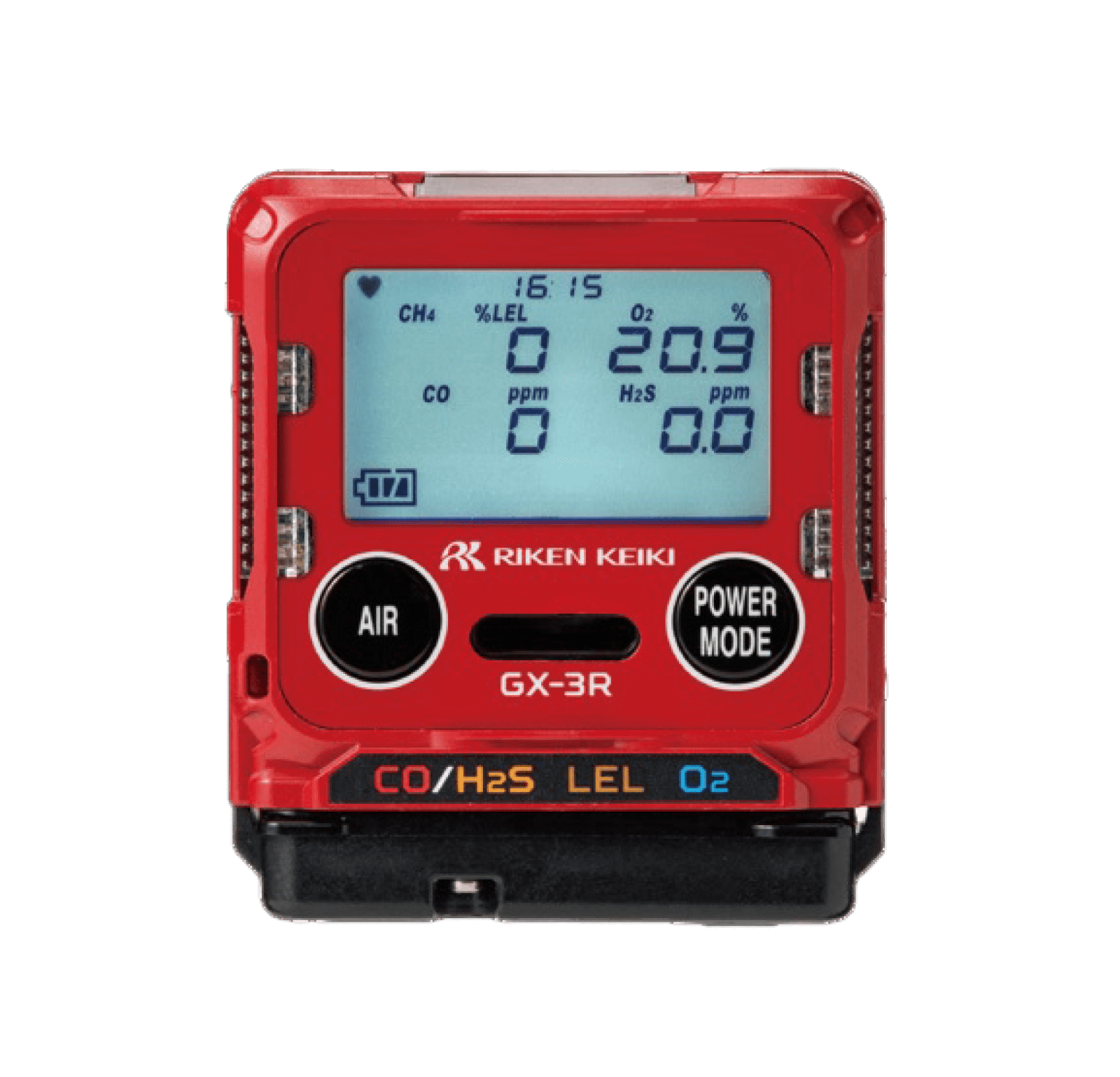 進口日本GX-3R 氣體檢測儀同時連續(xù)檢測缺氧、可燃氣體和有毒氣體