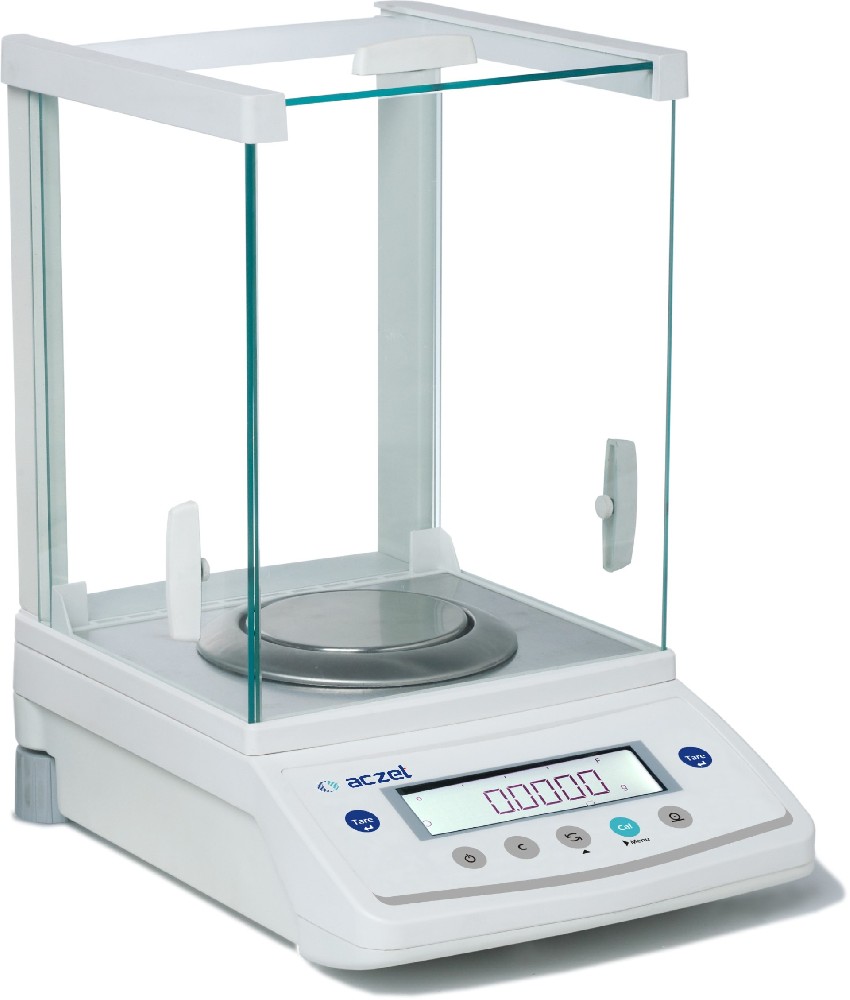  進(jìn)口安捷特ACZET CY124C萬分之一內(nèi)校小數(shù)四位分析天平
