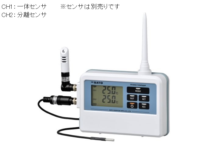 日本進(jìn)口佐藤SK-L700R-T無線溫度記錄儀從屬單元