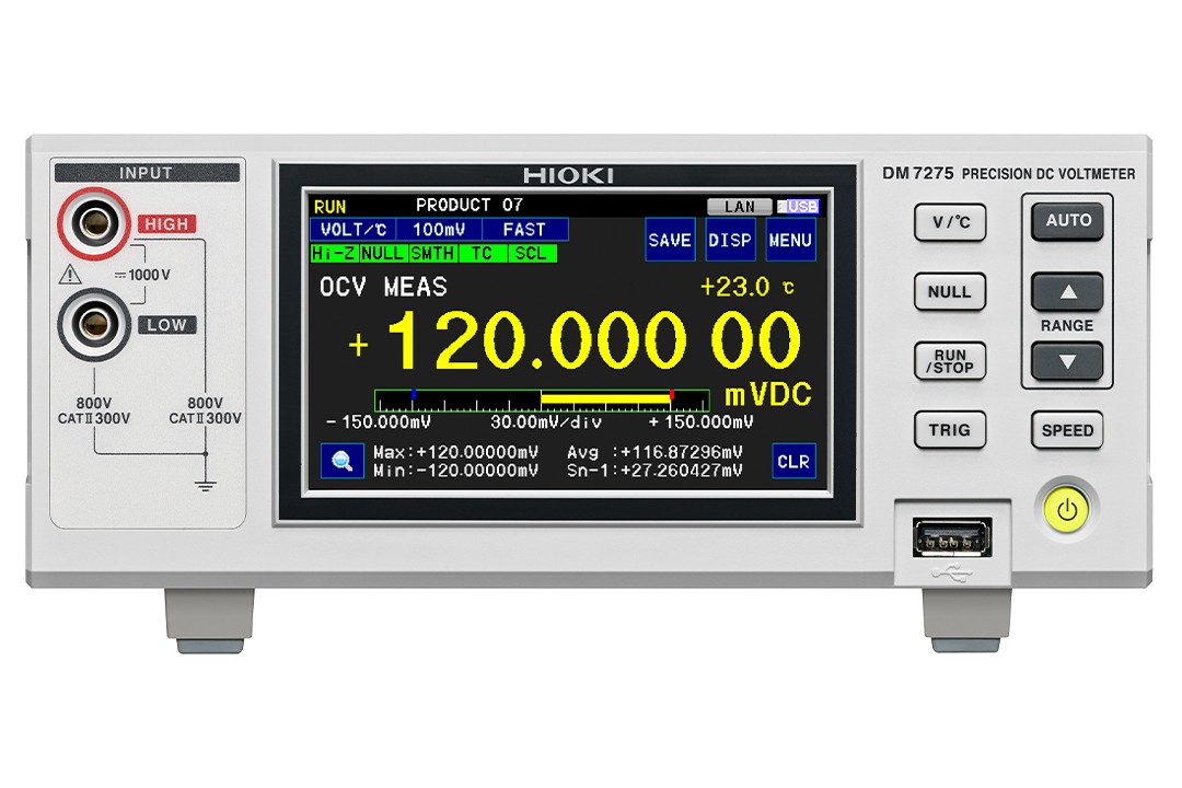 日本進(jìn)口日置電子測量儀表 直流電壓計(jì) DM7275
